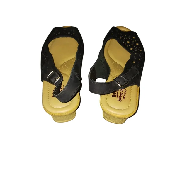 SPRING STEP RAVELLA SANDAL BLACK 9M - Picture 5 of 6